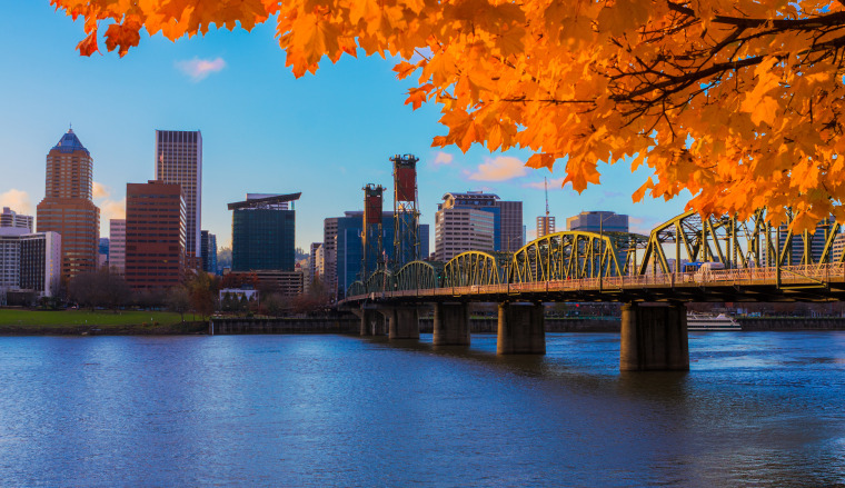 Portland, Oregon Waterfront