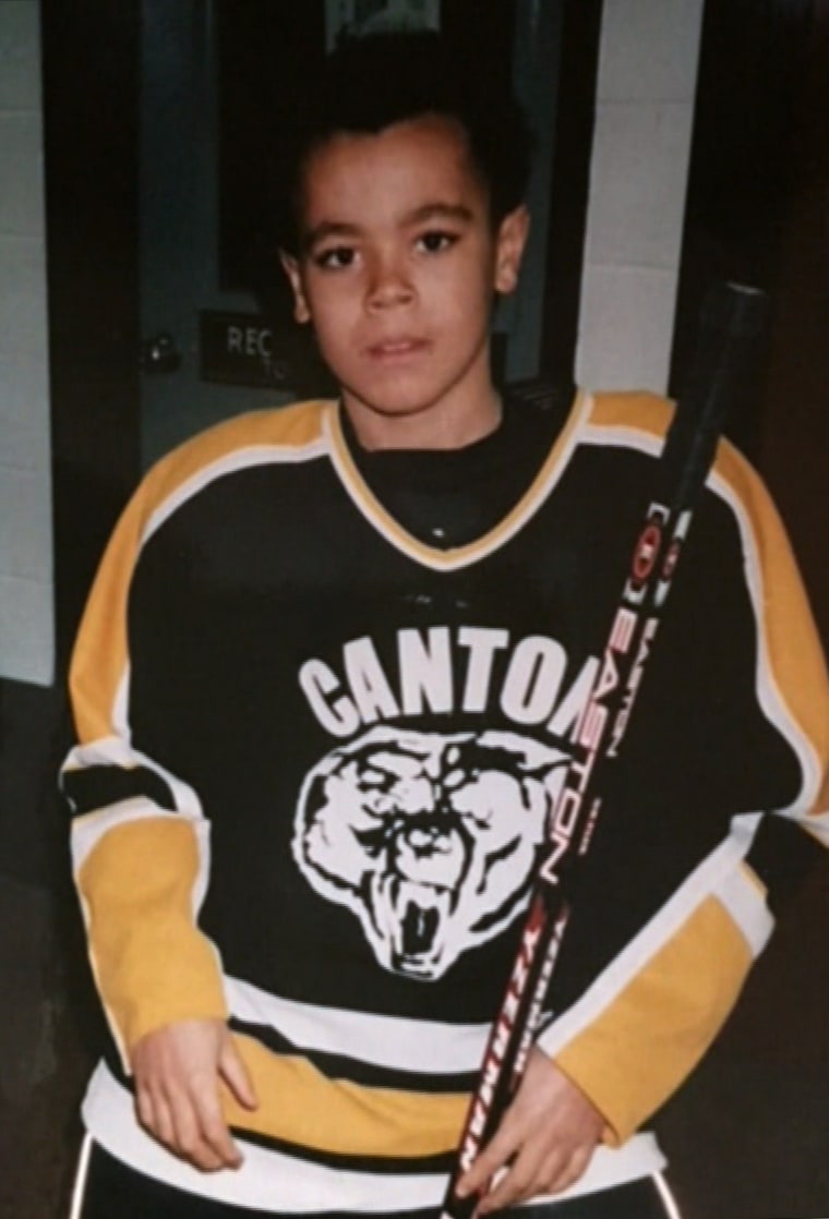 Jordan Greenway as a child