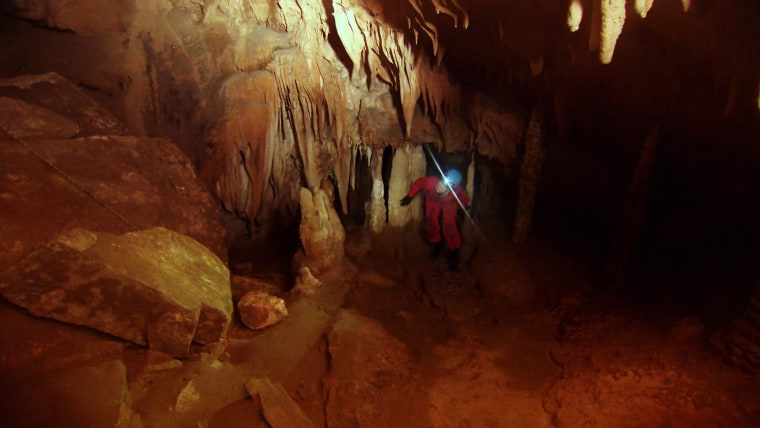 Limestone cave discoveries