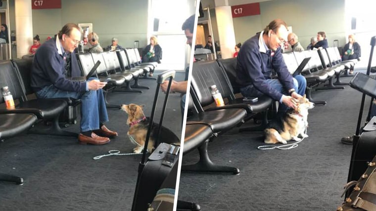 Cora's heartwarming moment at the airport