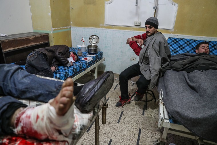 Image: Patients await treatment