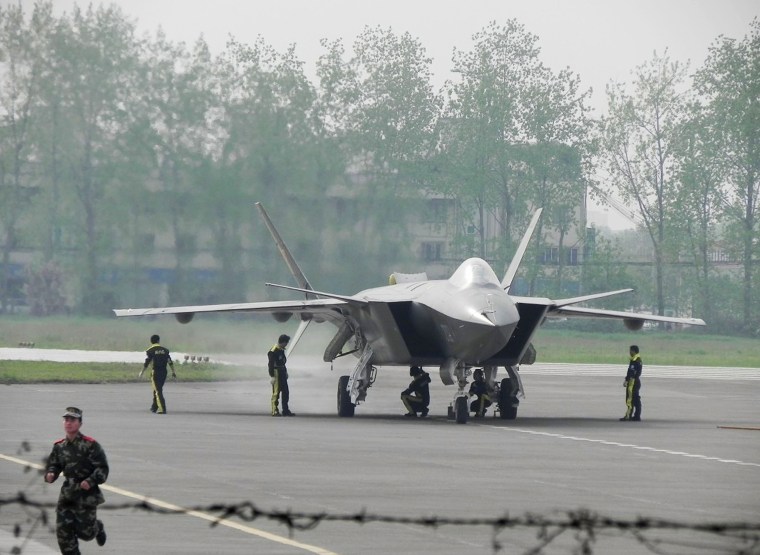 Image: China's J-20 stealth fighter aircraft