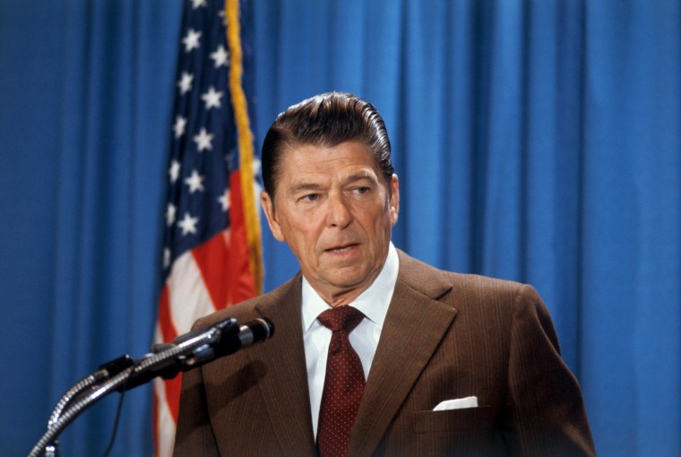 Image: Ronald Reagan, Republican candidate for the presidency.