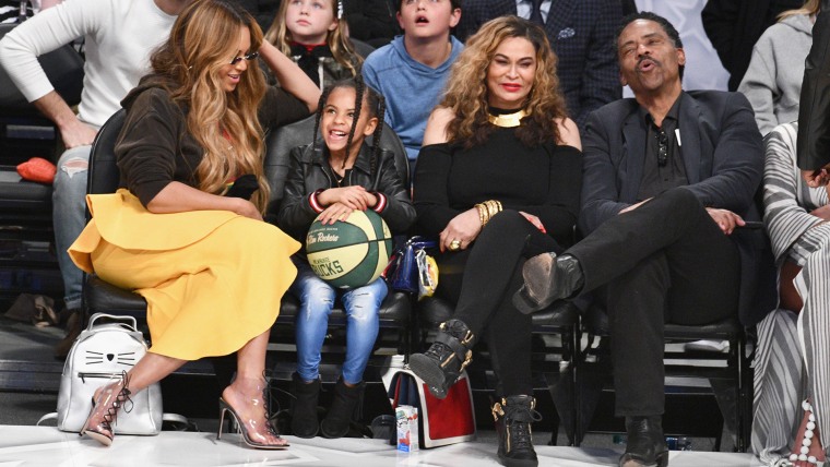 Image: Celebrities At The 67th NBA All-Star Game: Team LeBron Vs. Team Stephen