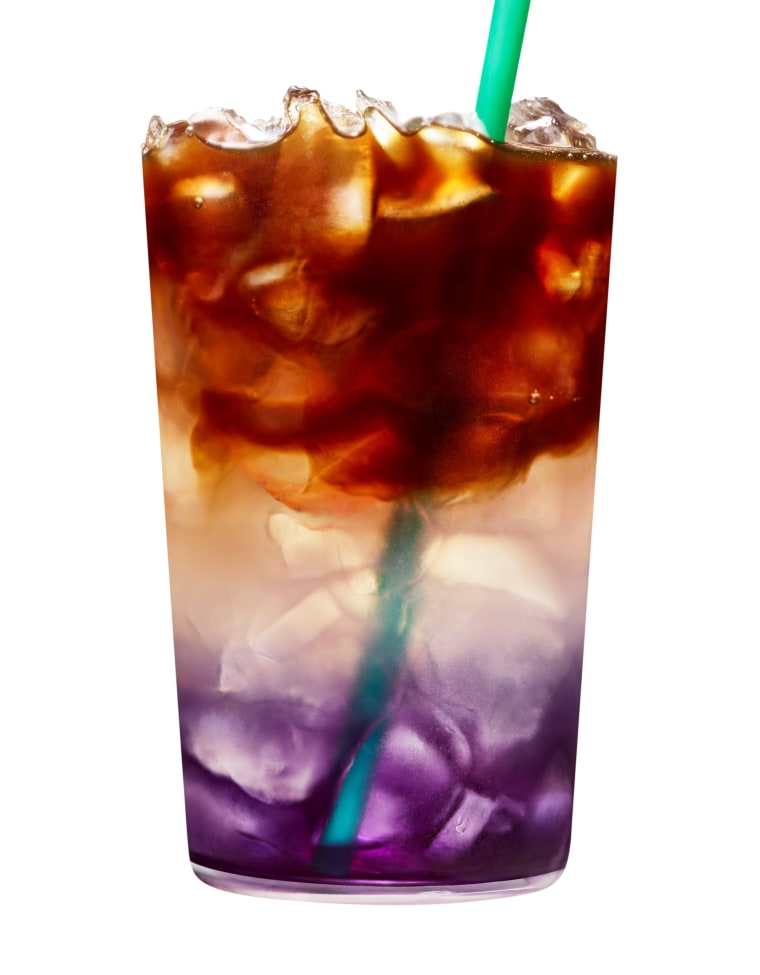 Select Starbucks in Asia are launching this limited edition, color-changing tea!