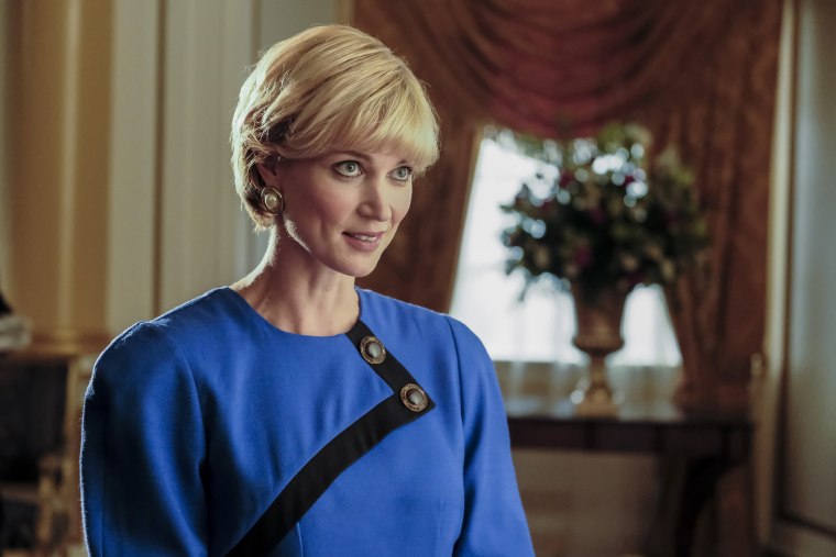 Bonnie Soper portrays the legendary Princess Diana in Harry &amp; Meghan: A Royal Romance, premiering on Lifetime.