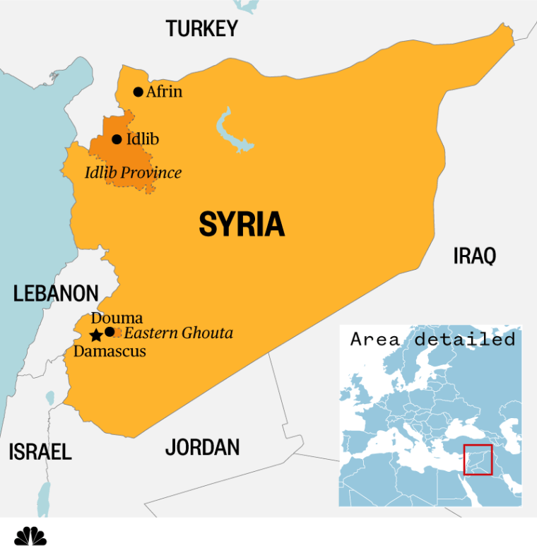 Map of Syria