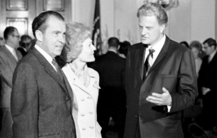 Image: Billy Graham, Richard Nixon