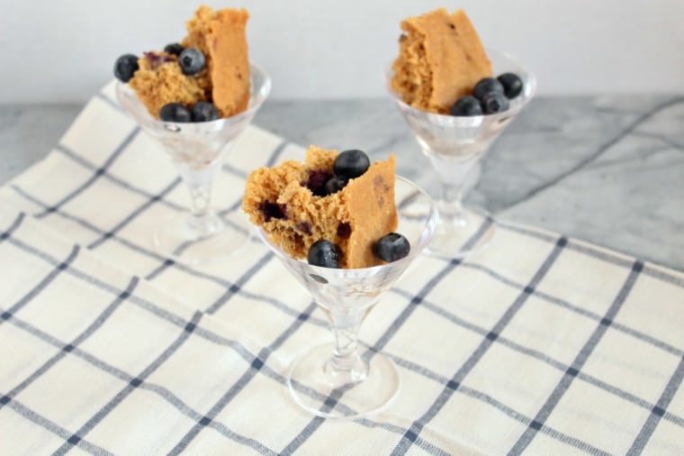 Instant Pot Blueberry Pancake Cups