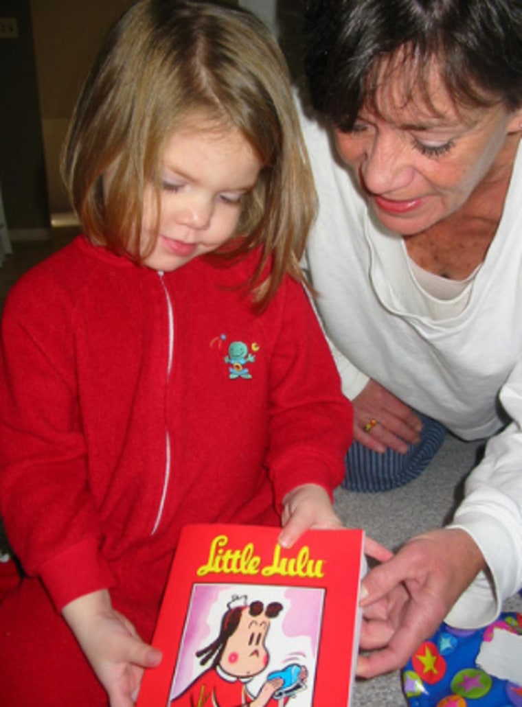 An avid reader, Longova would gift her grandchildren with books each Christmas.