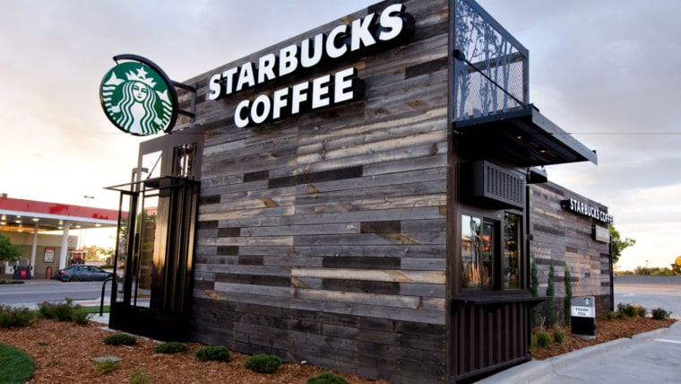 Shipping container Starbucks