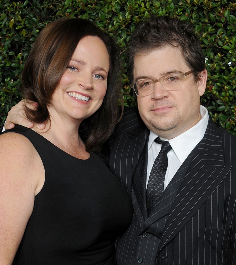 Patton Oswalt and wife Michelle McNamara