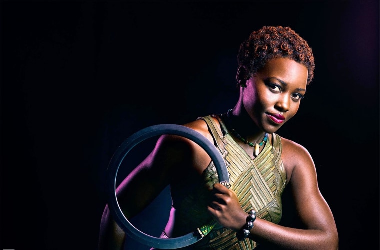 Lupita Nyong'o stars as Nakia in "Black Panther"