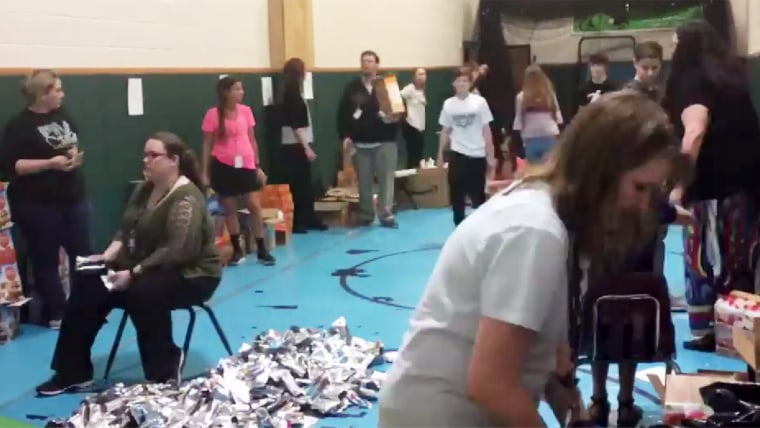 Cool video of HMMS teachers and students preparing "take home" bags of food for students last week. Footage by Horace Mann Middle School teacher John Leonard