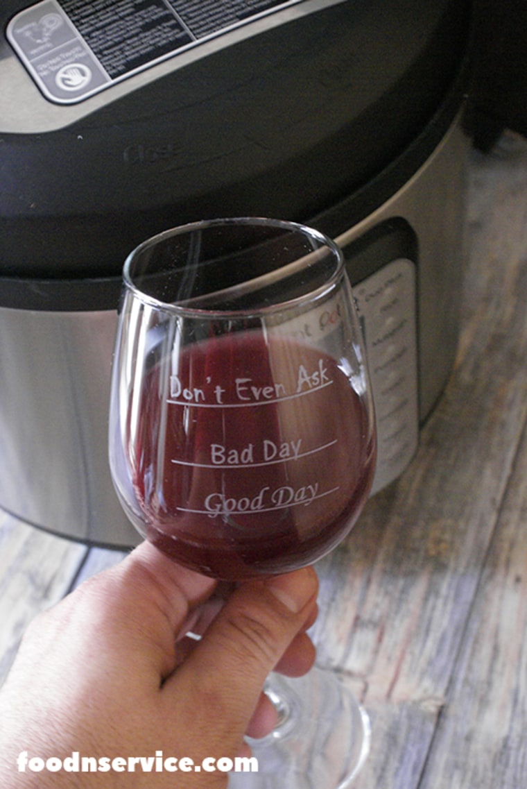 Cheers to you, Instant Pot, for helping me make some Instant Pot wine!