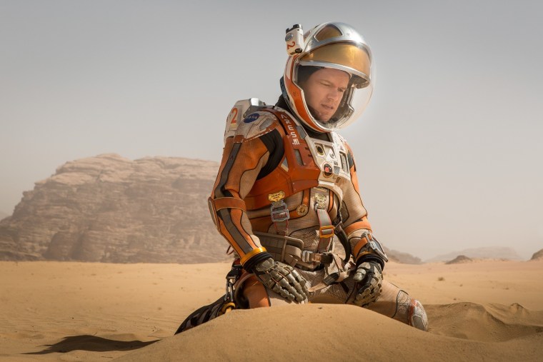 Matt Damon stars as Mark Watney in 20th Century Fox's The Martian.