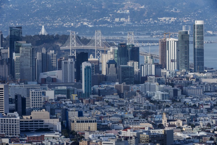 Image: The San Francisco skyline in May 2015