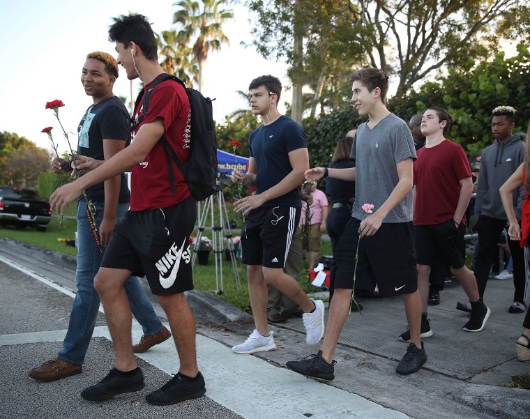 Image: Parkland students return to class