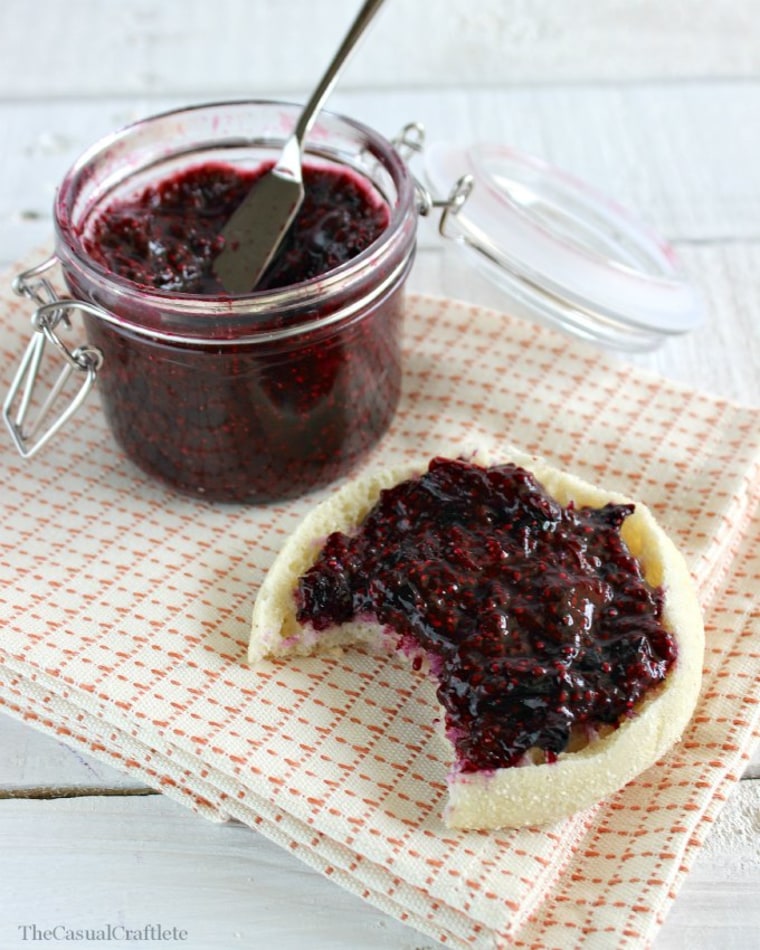 Lemon Blueberry Chia Jam