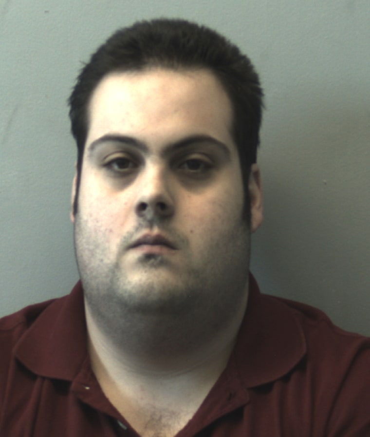 Image: Daniel Frisiello booking photo