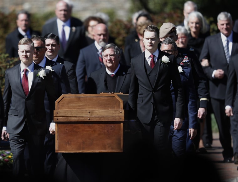 Image: Billy Graham funeral service
