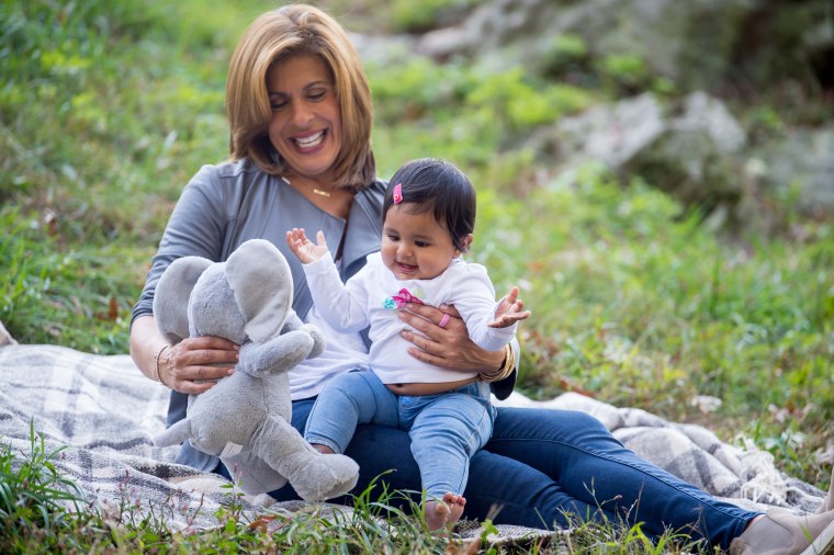 Hoda says her daughter, Haley, reminds her "that joy is right in front of you."