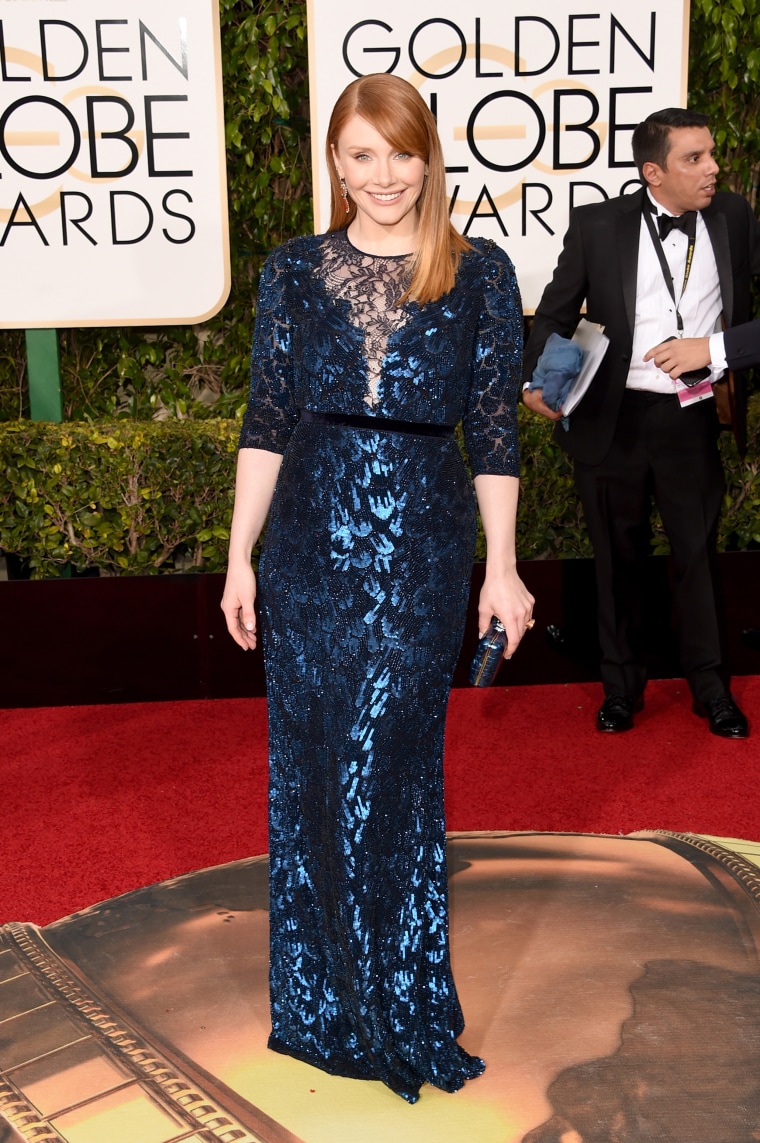 Bryce Dallas Howard at the 2016 Golden Globe Awards