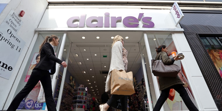 Claire's has pierced more than 100 million ears since the 1970s. 