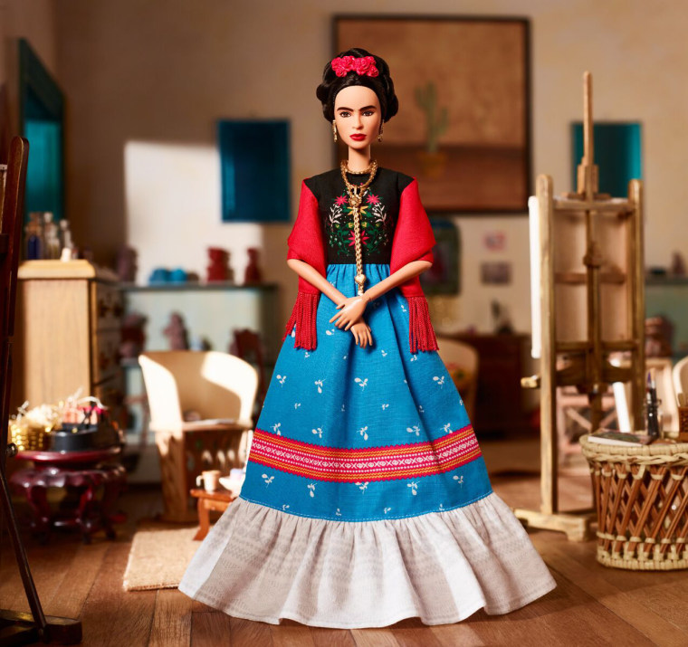 Image: Barbie created a doll of artist Frida Kahlo