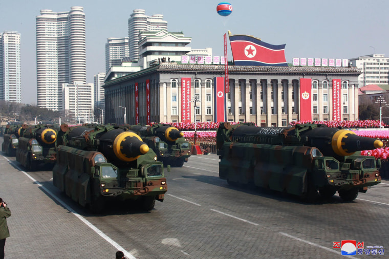 Image: North Korean missiles