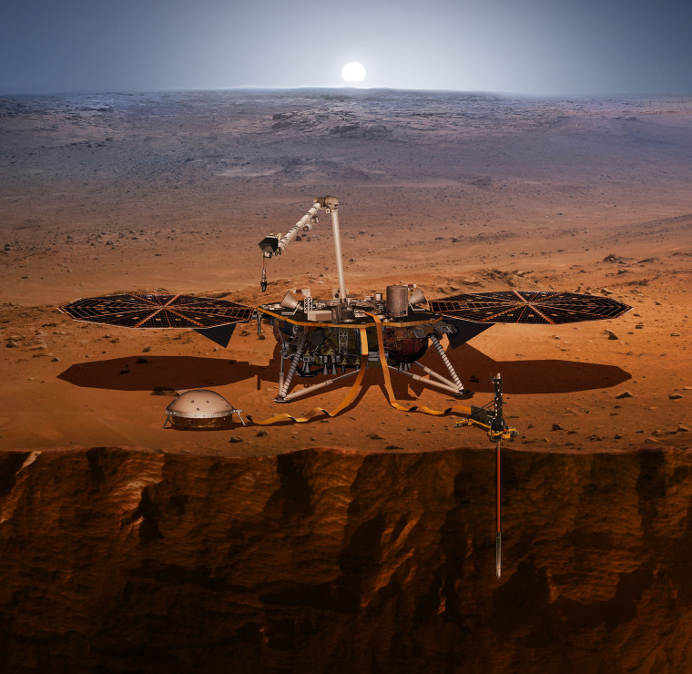 Image: InSight lander on Mars