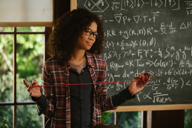 ImagE:Storm Reid is Meg Murry in Disney's A WRINKLE IN TIME,  an epic adventure based on Madeleine L'Engle's timeless classis.