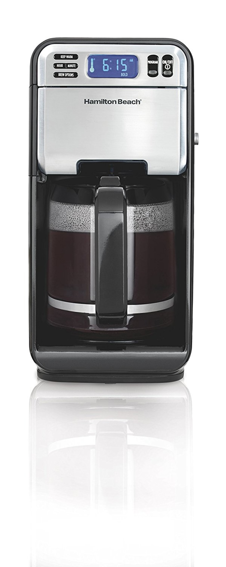 Hamilton Beach 46310 Programmable Coffee Maker 12 Cups Black