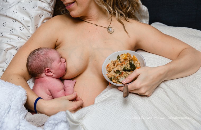 Caption: Third place winner, breastfeeding category: \"Stir Fry\" by Christina Benton

Link: https://christinabenton.com