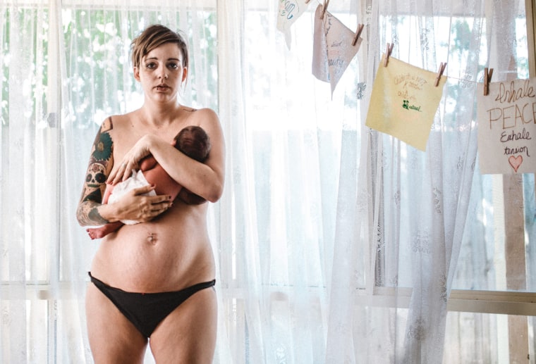 Caption: Second place winner, fresh/postpartum category: \"Rebirth\" by Lacey Barratt

Link: https://laceybarratt.com.au