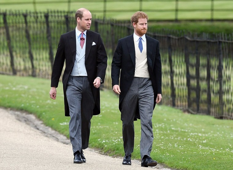 Prince William is expected to be a "supporter" in the wedding of his brother Prince Harry 