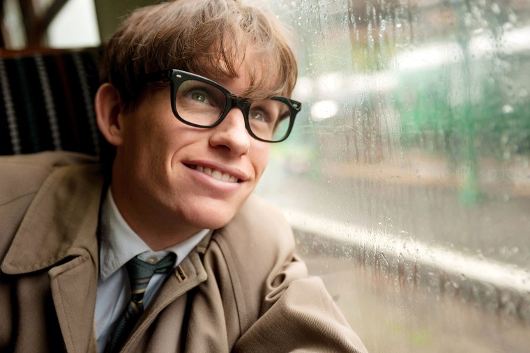 THE THEORY OF EVERYTHING, Eddie Redmayne as Stephen Hawking, 2014