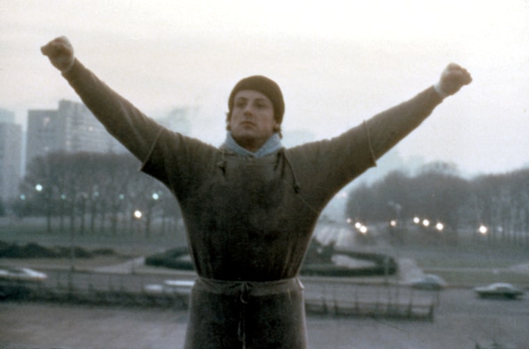 ROCKY, Sylvester Stallone, 1976.