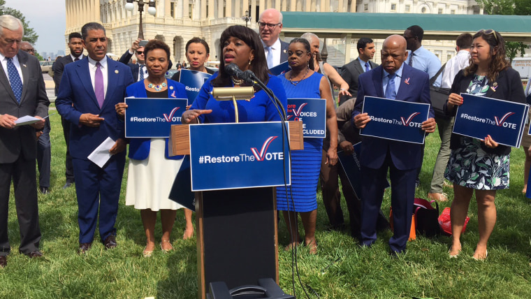 Rep. Terri Sewell, D-Ala., said it's vital that women of all races be part of the policy-making process "as the nation grapples with the realities of sexual harassment and assault."