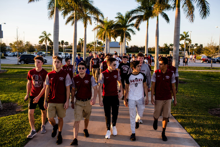 Image: Marjory Stoneman Douglas High School students