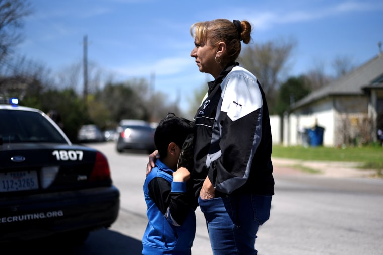 Image: Austin explosion scene