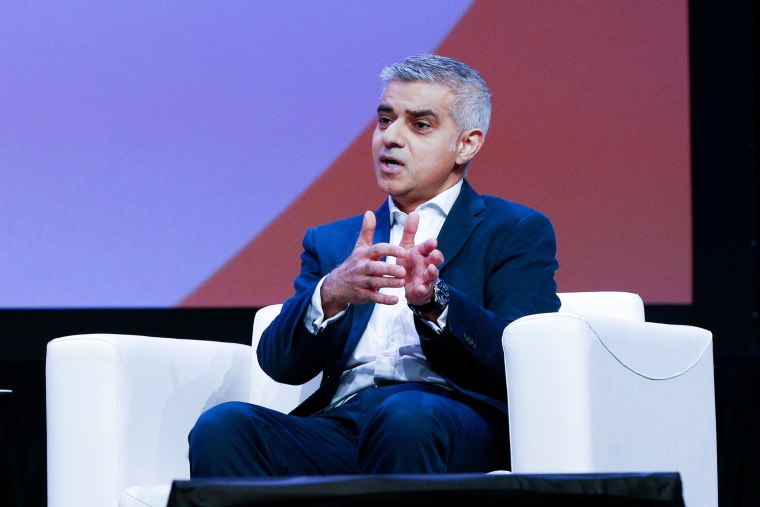 Image: Sadiq Khan speaks at the South by Southwest festival in Austin