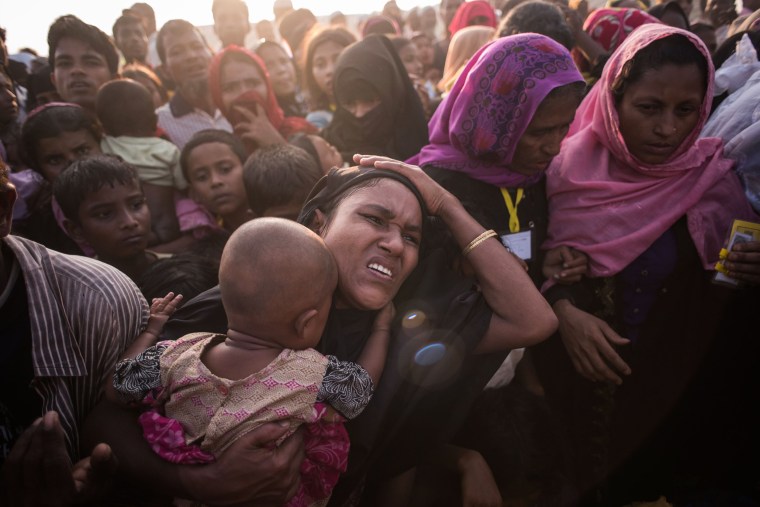 Image: Rohingya migrants