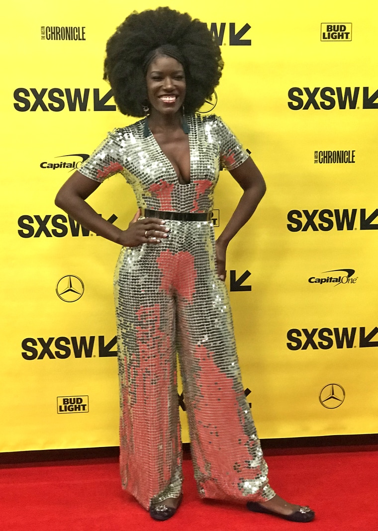 Image: Bozoma Saint John, Uber's chief brand officer, at SXSW in Austin, Texas on March 12, 2018.