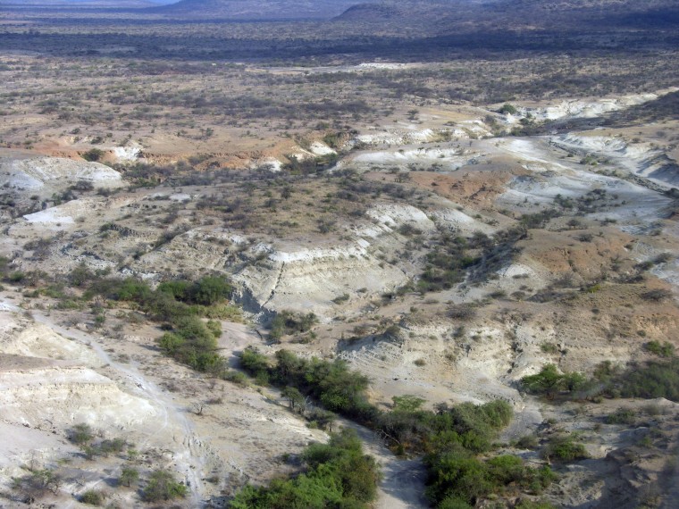 Image: Olorgesailie Basin excavation site