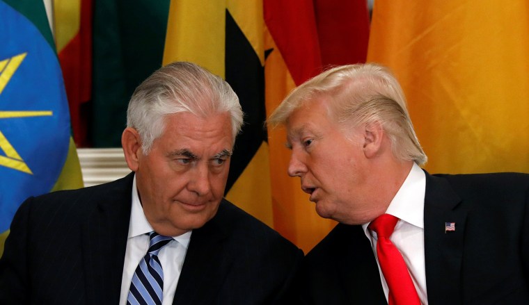 Image: Trump hosts a working lunch with African leaders in New York