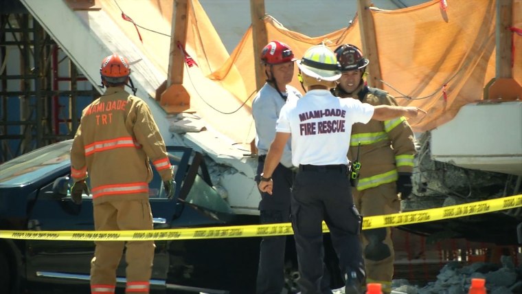 Image: FIU bridge collapse