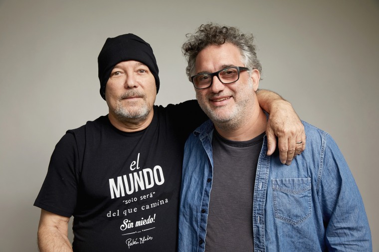 Image: Director Abner Benaim and Ruben Blades