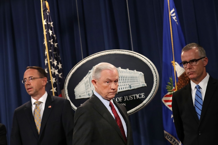 Image: AG Jeff Sessions Announces Int'l Cybercrime Enforcement Action At Justice