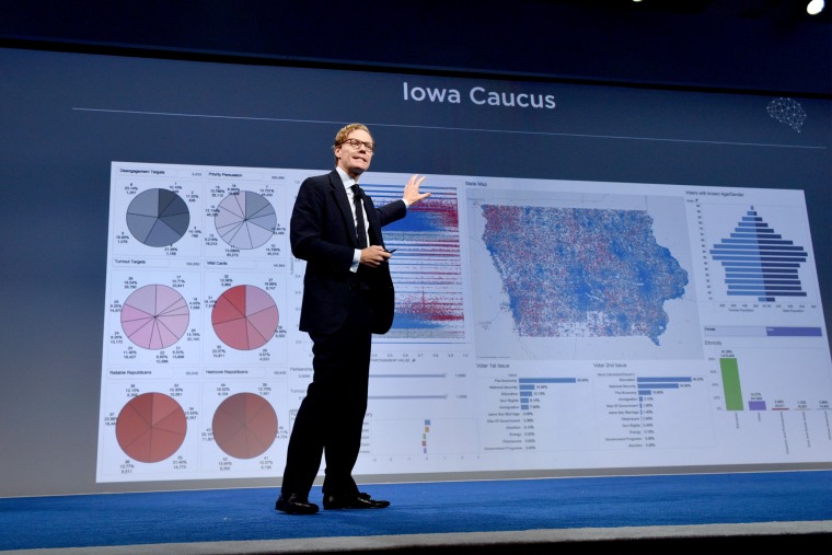 Image: CEO of Cambridge Analytica Alexander Nix speaks at the 2016 Concordia Summit - Day 1 at the Grand Hyatt New York on Sep. 19, 2016 in New York City.